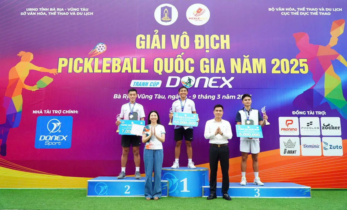 Giải vô địch pickleball Quốc gia 2025 - tranh cúp Donex: Khép lại một mùa giải sôi động - Ảnh 1.