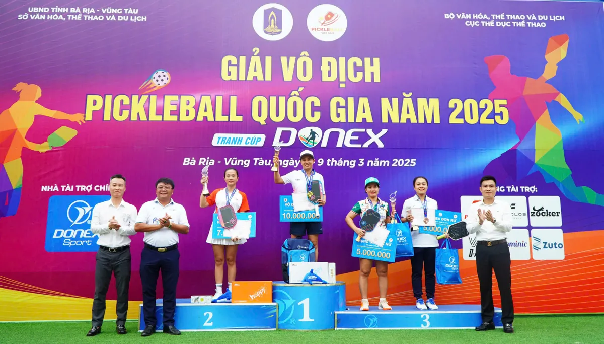 Giải vô địch pickleball Quốc gia 2025 - tranh cúp Donex: Khép lại một mùa giải sôi động - Ảnh 2.