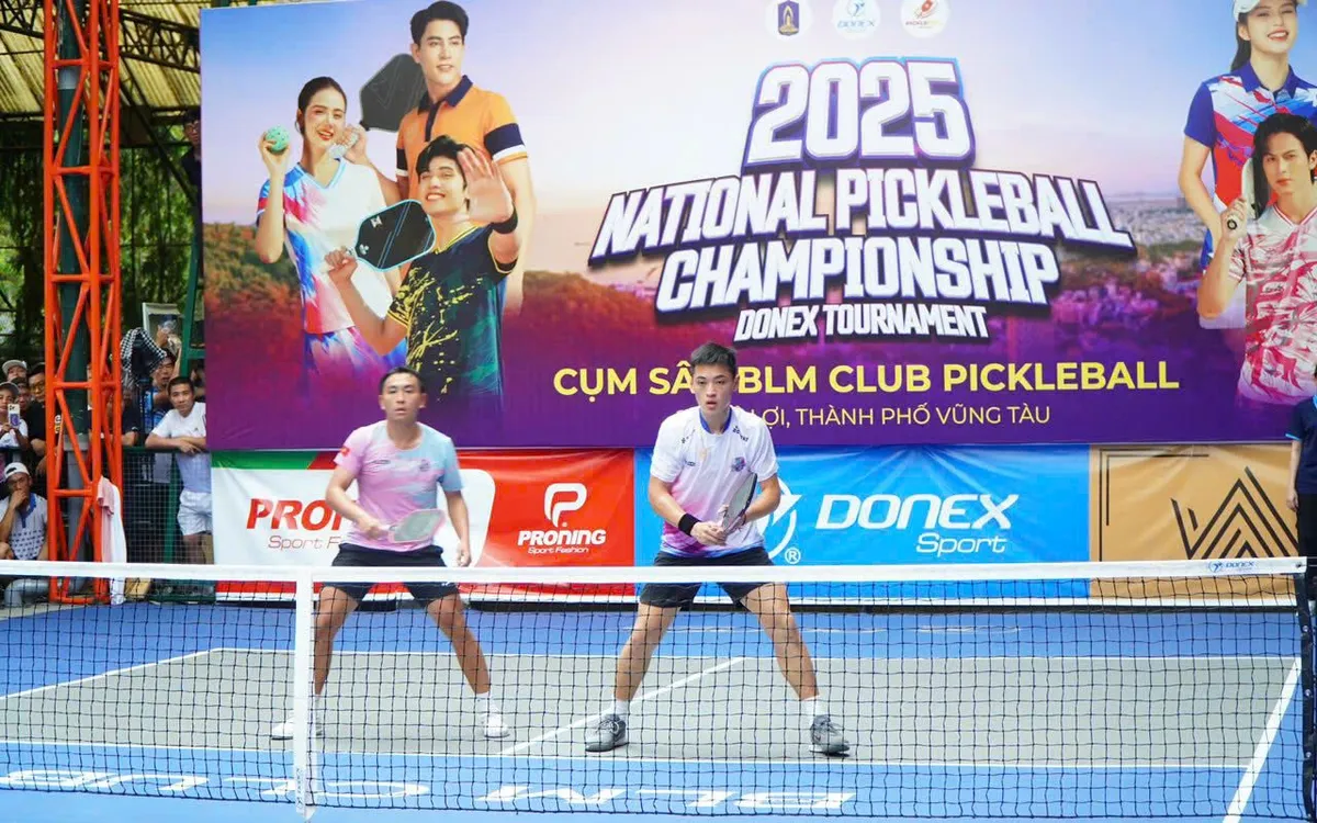 Giải vô địch pickleball Quốc gia 2025 - tranh cúp Donex: Khép lại một mùa giải sôi động - Ảnh 9.