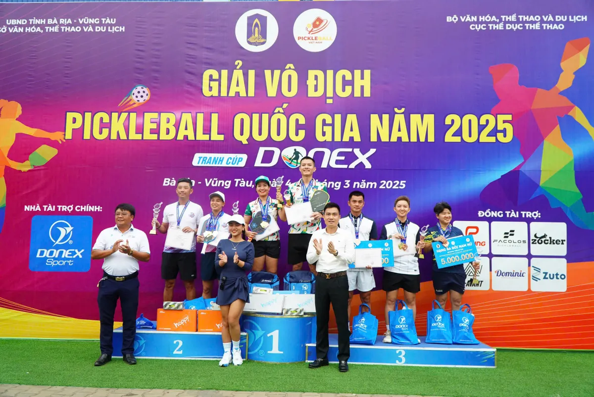 Giải vô địch pickleball Quốc gia 2025 - tranh cúp Donex: Khép lại một mùa giải sôi động - Ảnh 3.