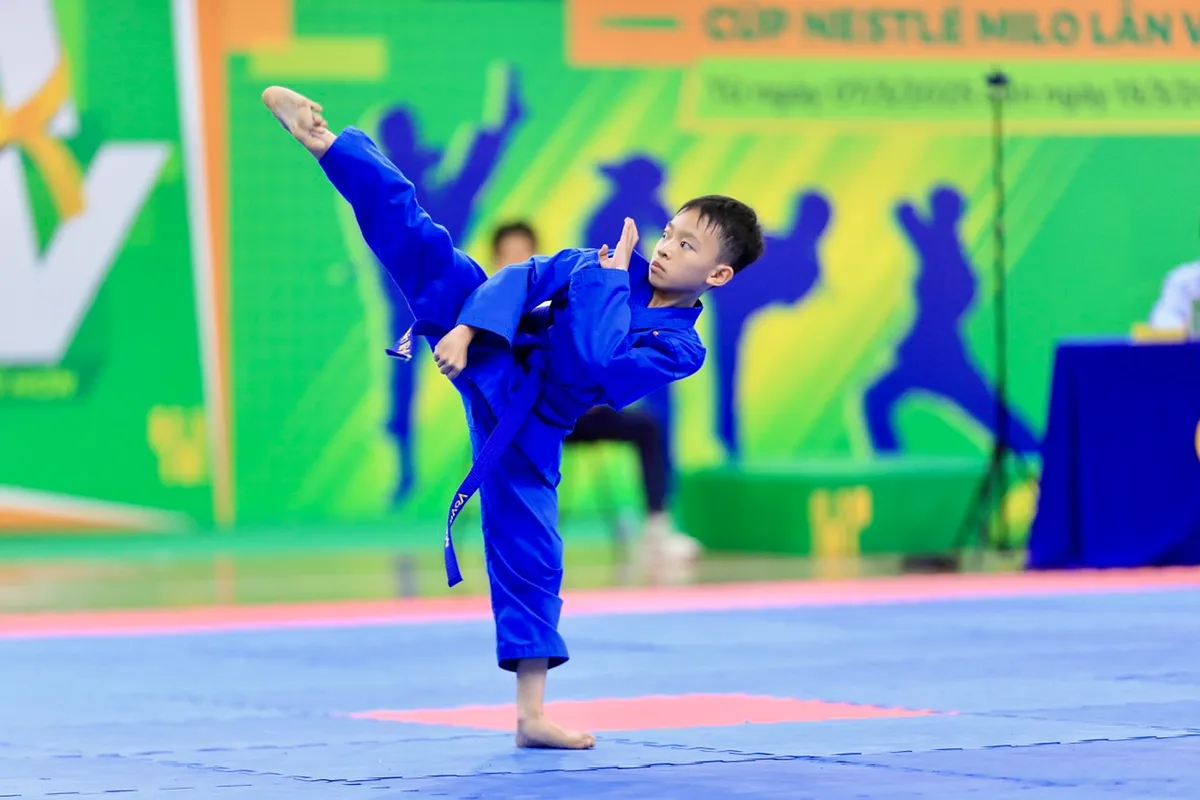 1.650 VĐV học sinh tham dự Giải Thể thao Học sinh TP Hồ Chí Minh môn Vovinam - Ảnh 1.