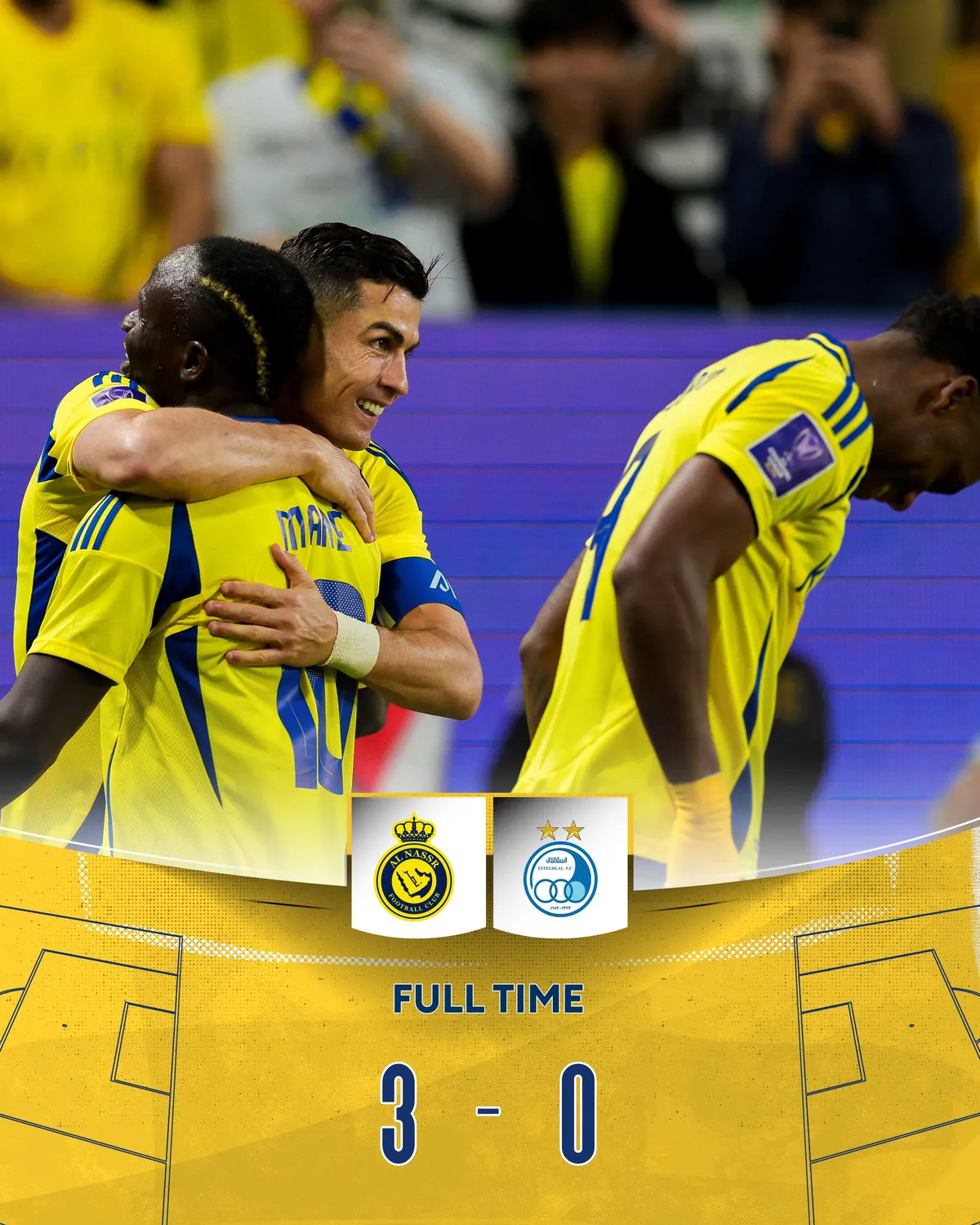 Ronaldo ghi bàn, Al Nassr giành quyền vào tứ kết AFC Champions League - Ảnh 1.