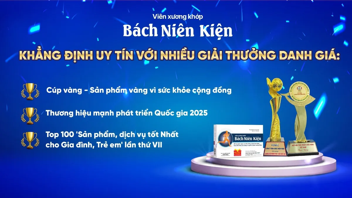 Bách Niên Kiện -  Uy tín khẳng định với Cúp Vàng “Sản phẩm vàng vì sức khỏe cộng đồng - Ảnh 5.