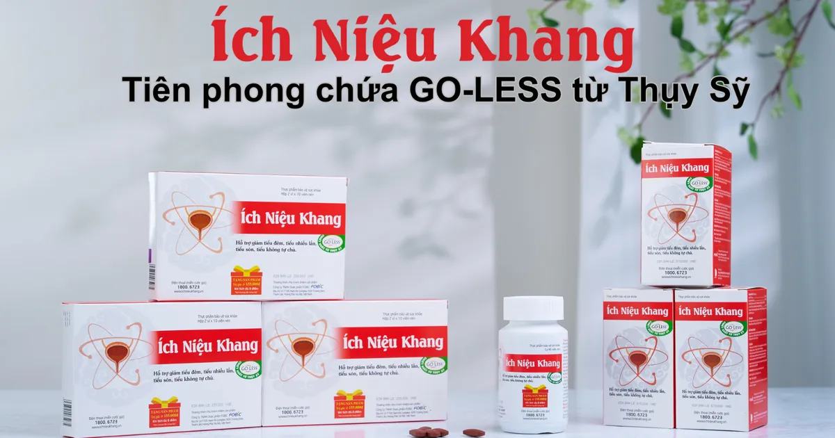 Ích Niệu Khang có uy tín không? Giải pháp hỗ trợ giảm tiểu đêm, tiểu nhiều lần có thực sự hiệu quả? - Ảnh 1.