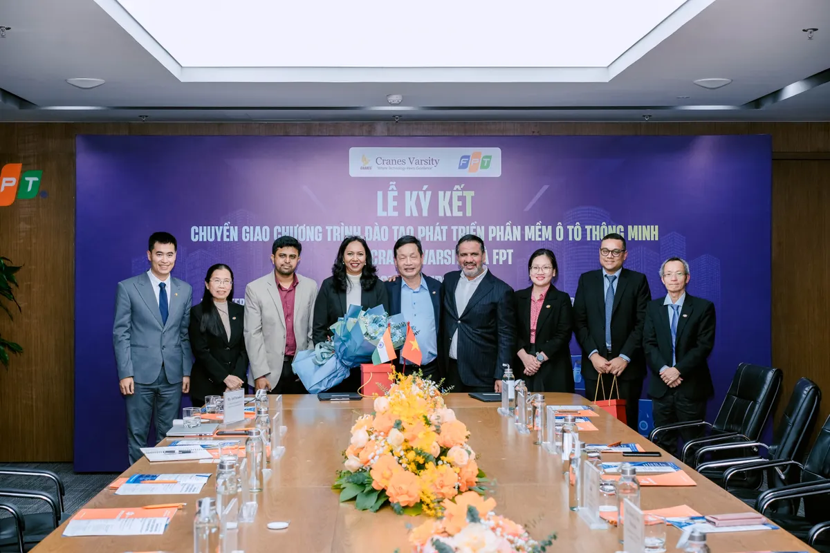 Cranes FPT – Bước đột phá trong đào tạo phát triển phần mềm ô tô thông minh tại Việt Nam - Ảnh 1.