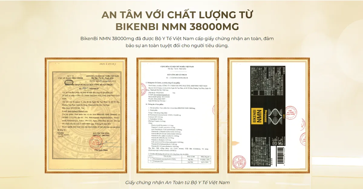 BIKENBI NMN 38000MG - Bí quyết trẻ đẹp không tuổi dành cho phụ nữ hiện đại - Ảnh 5. BIKENBI NMN 38000MG - Bí quyết trẻ đẹp không tuổi dành cho phụ nữ hiện đại - Ảnh 5.