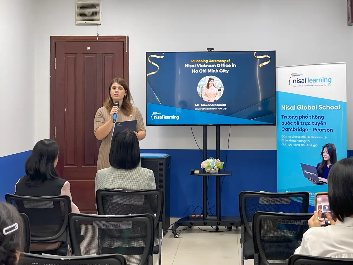 Nisai ra mắt văn ph&ograve;ng mới tại TP. Hồ Ch&iacute; Minh, n&acirc;ng cao cơ hội du học tại chỗ nhận bằng Quốc tế - Ảnh 1.