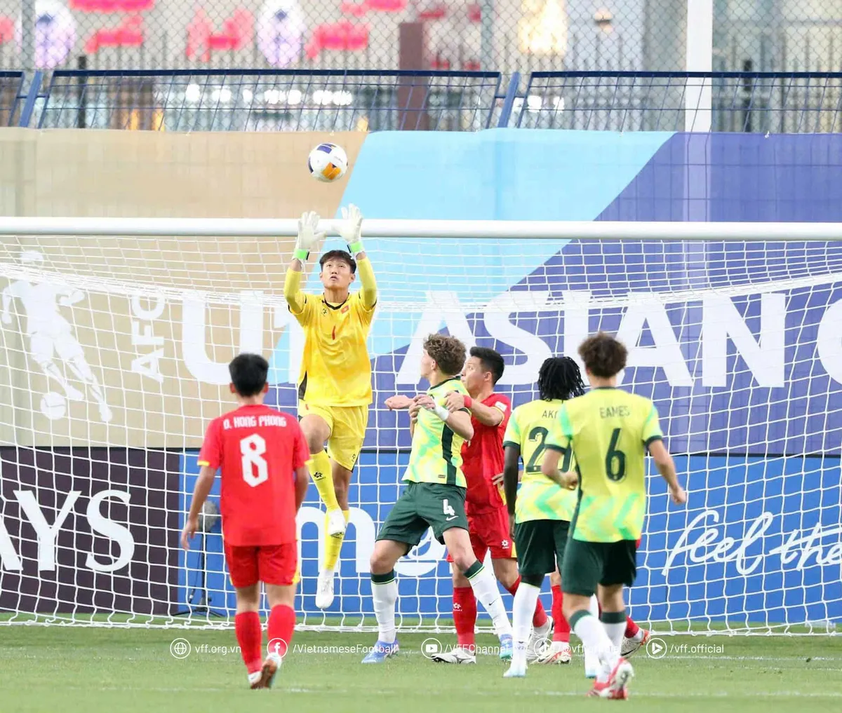 VCK U17 châu Á 2025, bảng B:  U17 Việt Nam hoà U17 Australia - Ảnh 3.