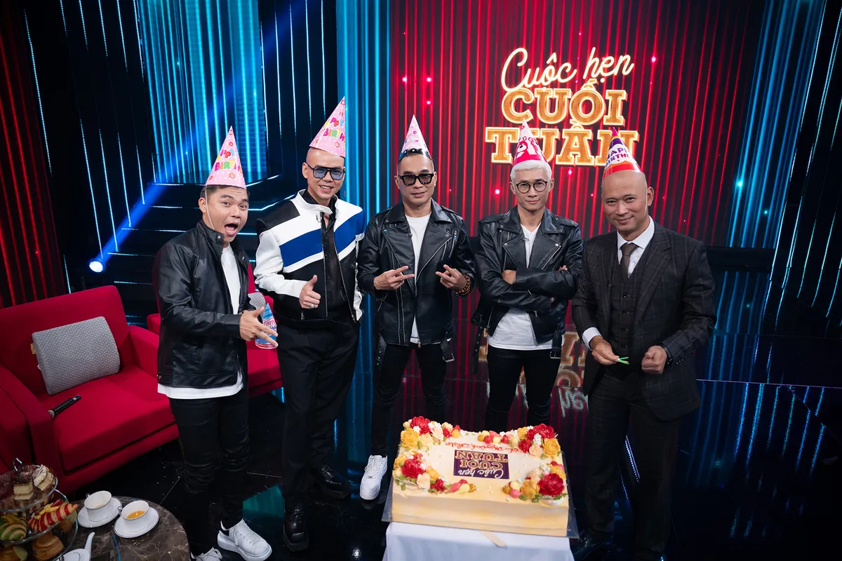 Nhóm MTV hội ngộ trong Cuộc hẹn cuối tuần, cùng tổ chức sinh nhật đặc biệt - Ảnh 1.