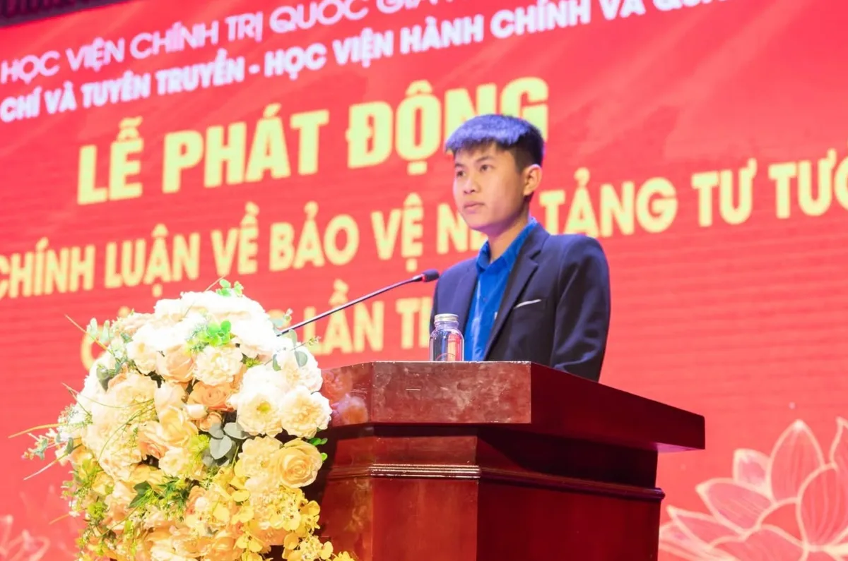 Phát động Cuộc thi Chính luận về bảo vệ nền tảng tư tưởng của Đảng lần thứ V - Ảnh 4.