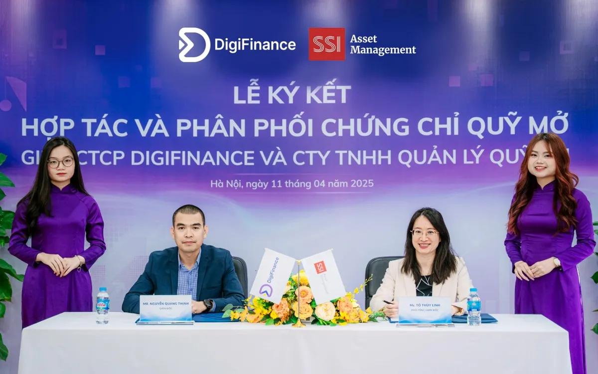 DigiFinance và SSIAM hợp tác phân phối sản phẩm chứng chỉ quỹ mở - Ảnh 1.