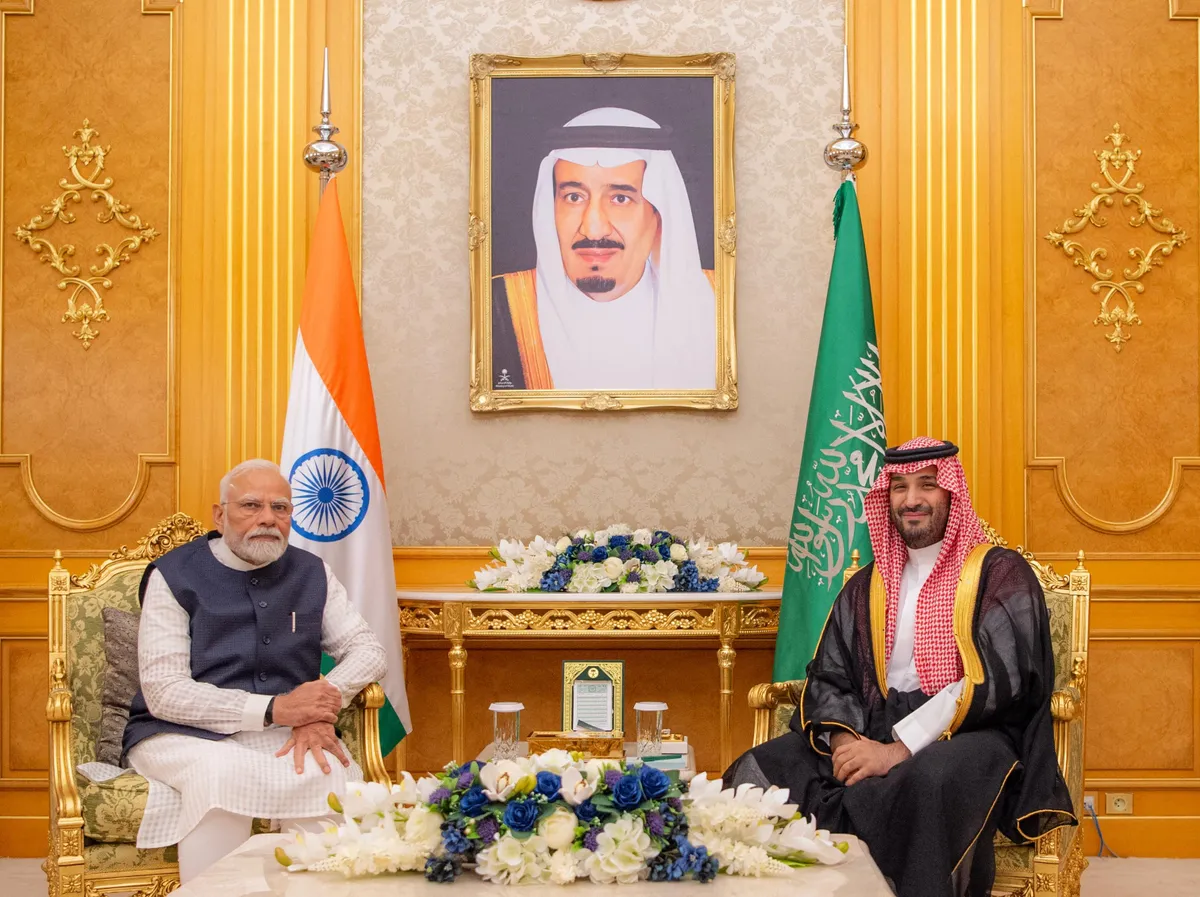 Thủ tướng Ấn Độ thăm Saudi Arabia, mở rộng quan hệ đối tác với các nước Vùng Vịnh - Ảnh 1.