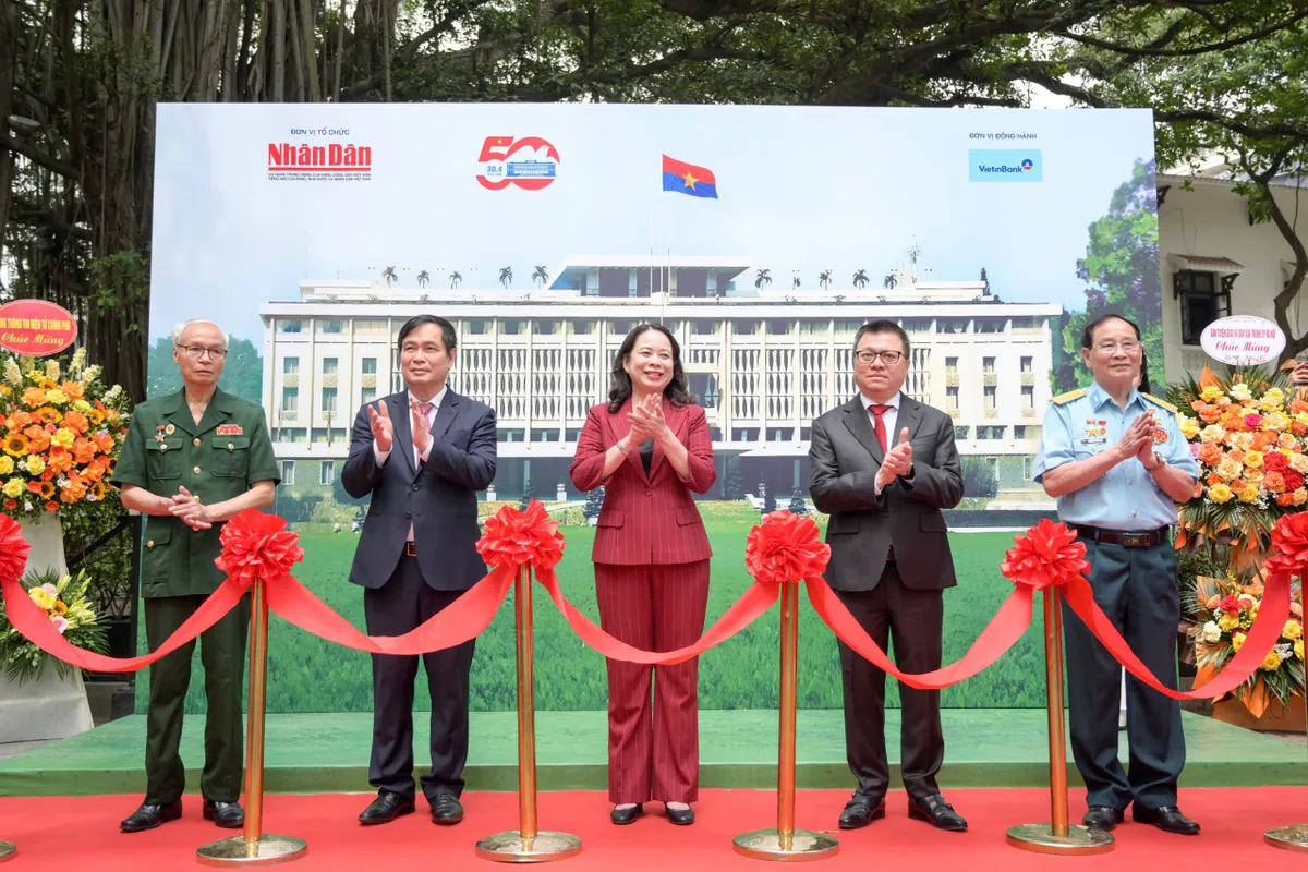 Triển lãm tương tác hướng về 50 năm Ngày Giải phóng miền Nam, thống nhất đất nước - Ảnh 3.