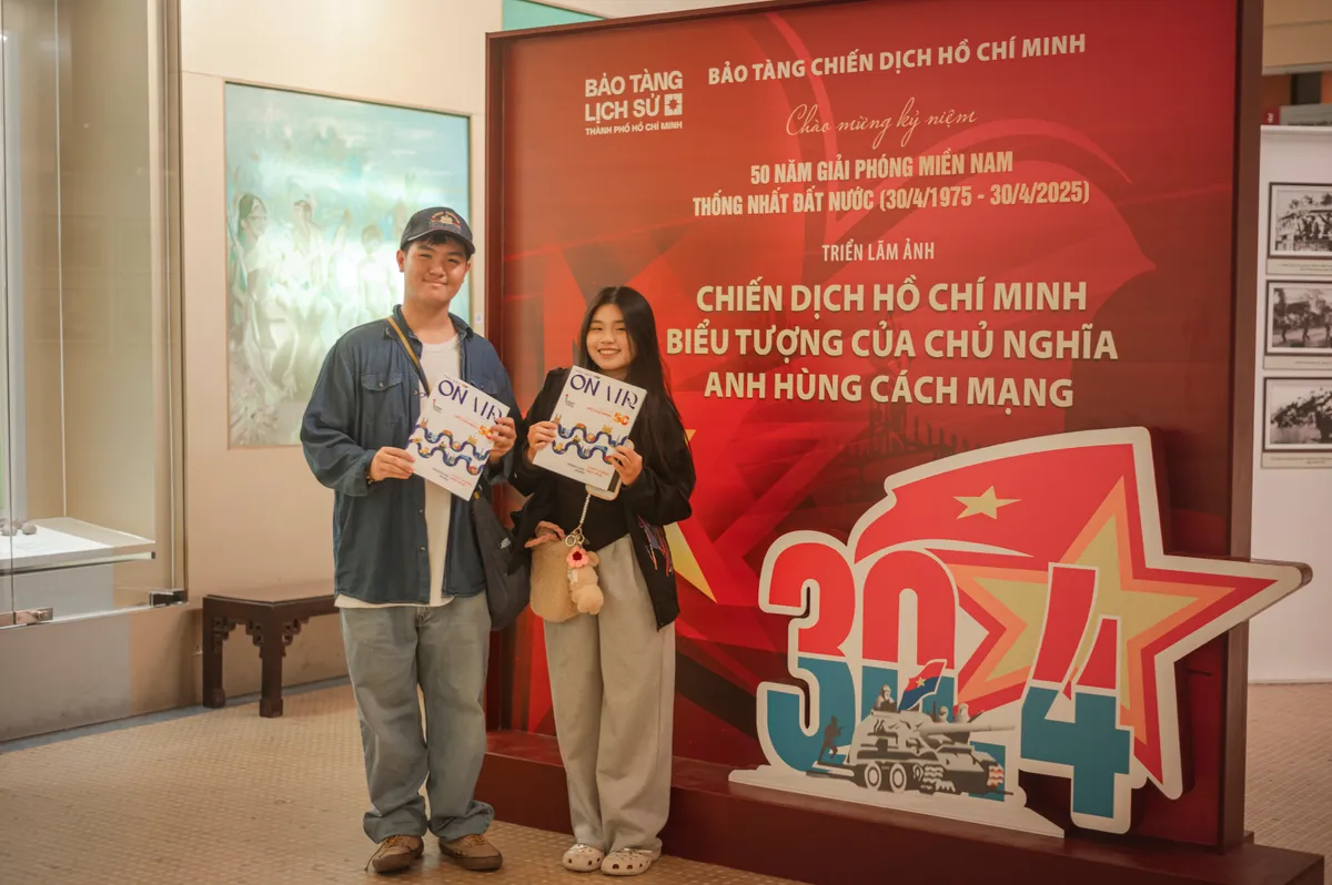 VTV ON AIR lan tỏa vẻ đẹp của hòa bình tại các bảo tàng trong ngày Đại lễ - Ảnh 17. VTV ON AIR lan tỏa vẻ đẹp của hòa bình tại các bảo tàng trong ngày Đại lễ - Ảnh 17.