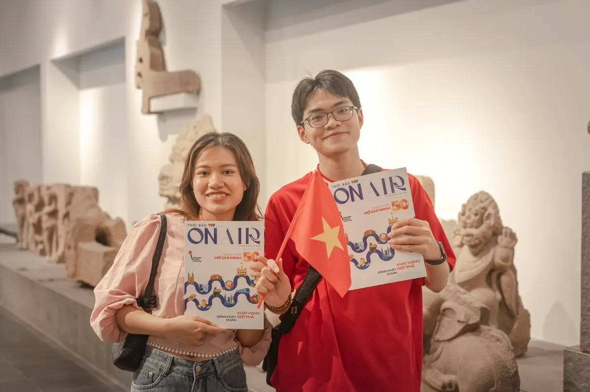 VTV ON AIR lan tỏa vẻ đẹp của hòa bình tại các bảo tàng trong ngày Đại lễ - Ảnh 18. VTV ON AIR lan tỏa vẻ đẹp của hòa bình tại các bảo tàng trong ngày Đại lễ - Ảnh 18.