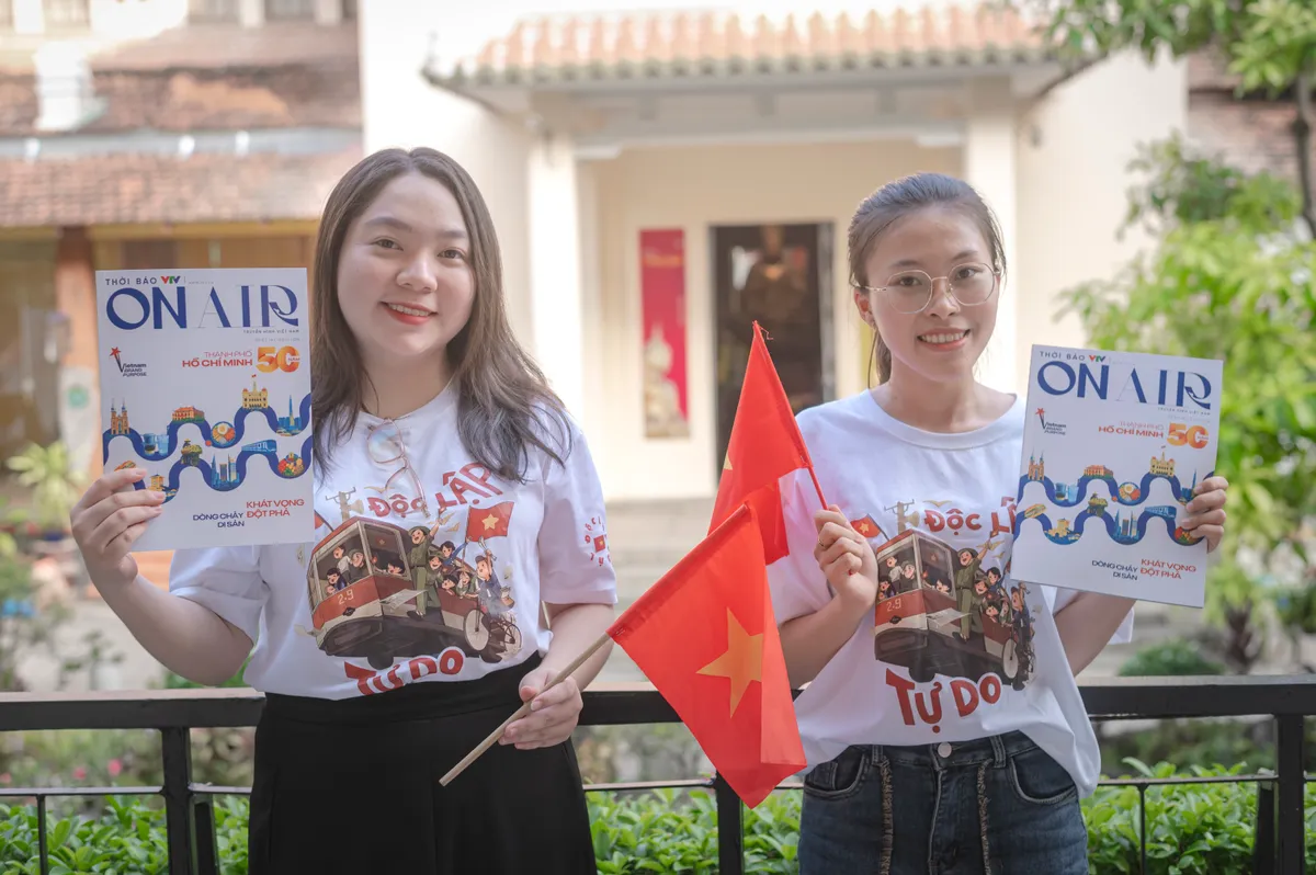 VTV ON AIR lan tỏa vẻ đẹp của hòa bình tại các bảo tàng trong ngày Đại lễ - Ảnh 25. VTV ON AIR lan tỏa vẻ đẹp của hòa bình tại các bảo tàng trong ngày Đại lễ - Ảnh 25.