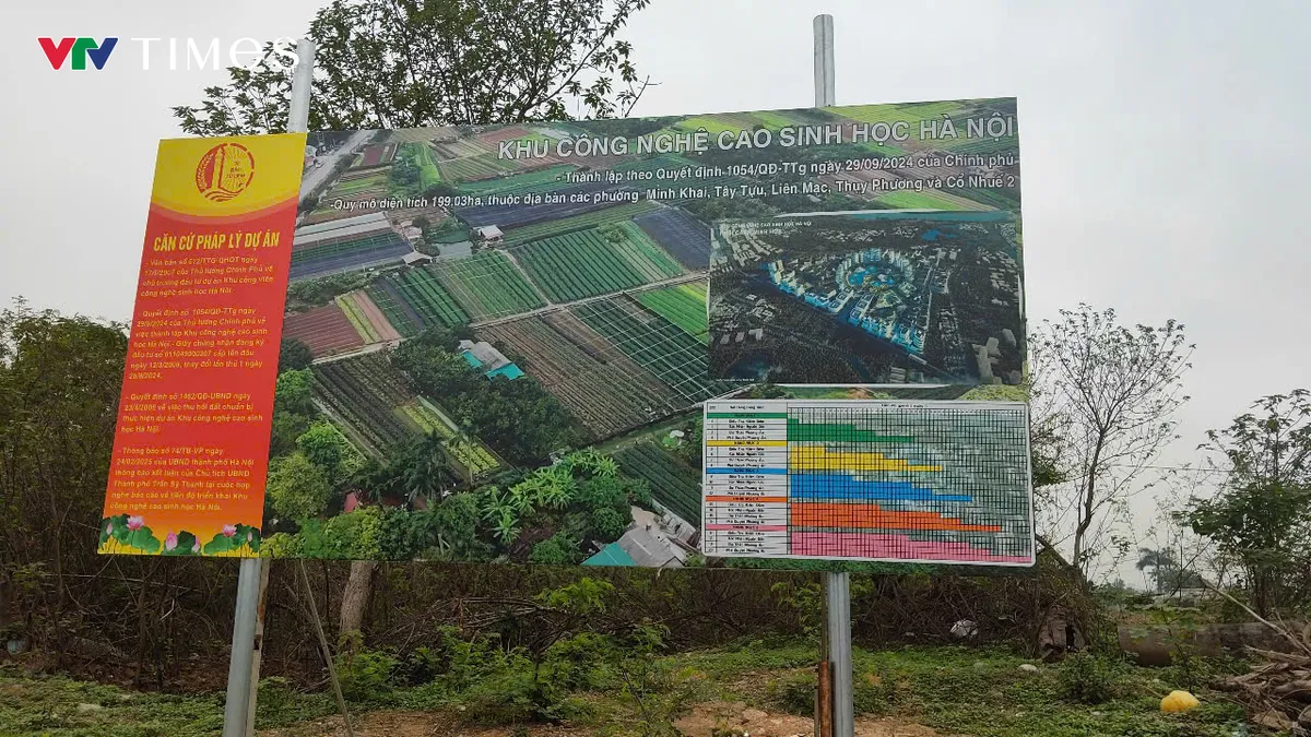 Cận cảnh Khu công nghệ cao sinh học 199 ha tại Bắc Từ Liêm sắp triển khai - Ảnh 2.