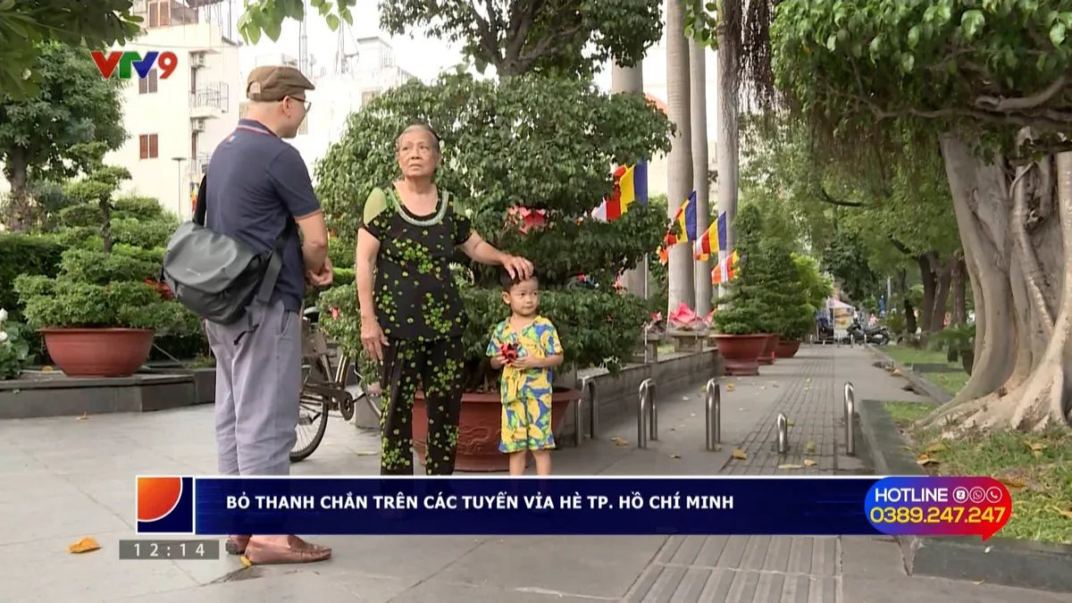 Alo V9 (04/5/2025): Bỏ thanh chắn trên các tuyến vỉa hè TP. Hồ Chí Minh Alo V9 (04/5/2025): Bỏ thanh chắn trên các tuyến vỉa hè TP. Hồ Chí Minh