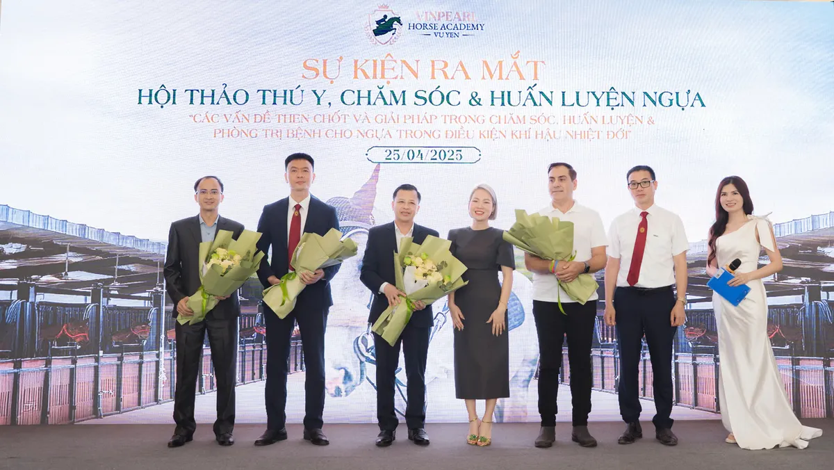 Học viện Cưỡi Ngựa Vinpearl Vũ Yên tổ chức Hội thảo chuyên sâu hàng đầu về ngựa - Ảnh 3.