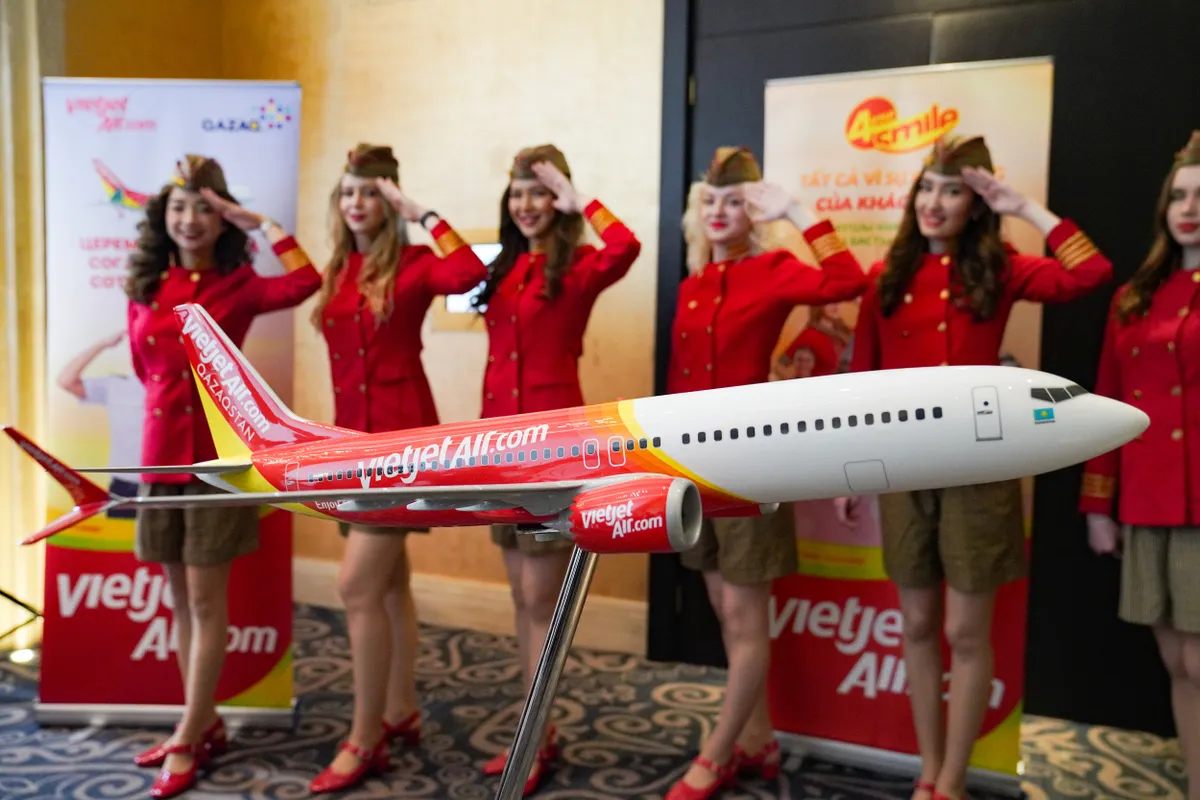 Vietjet ra mắt hãng hàng không Vietjet Qazaqstan - Ảnh 6.