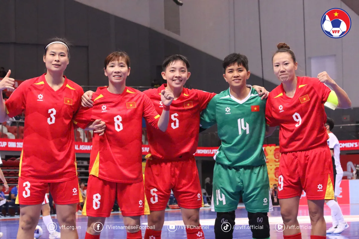 ĐT futsal nữ Việt Nam giành chiến thắng kịch tính trước Hồng Kông (Trung Quốc) - Ảnh 5.