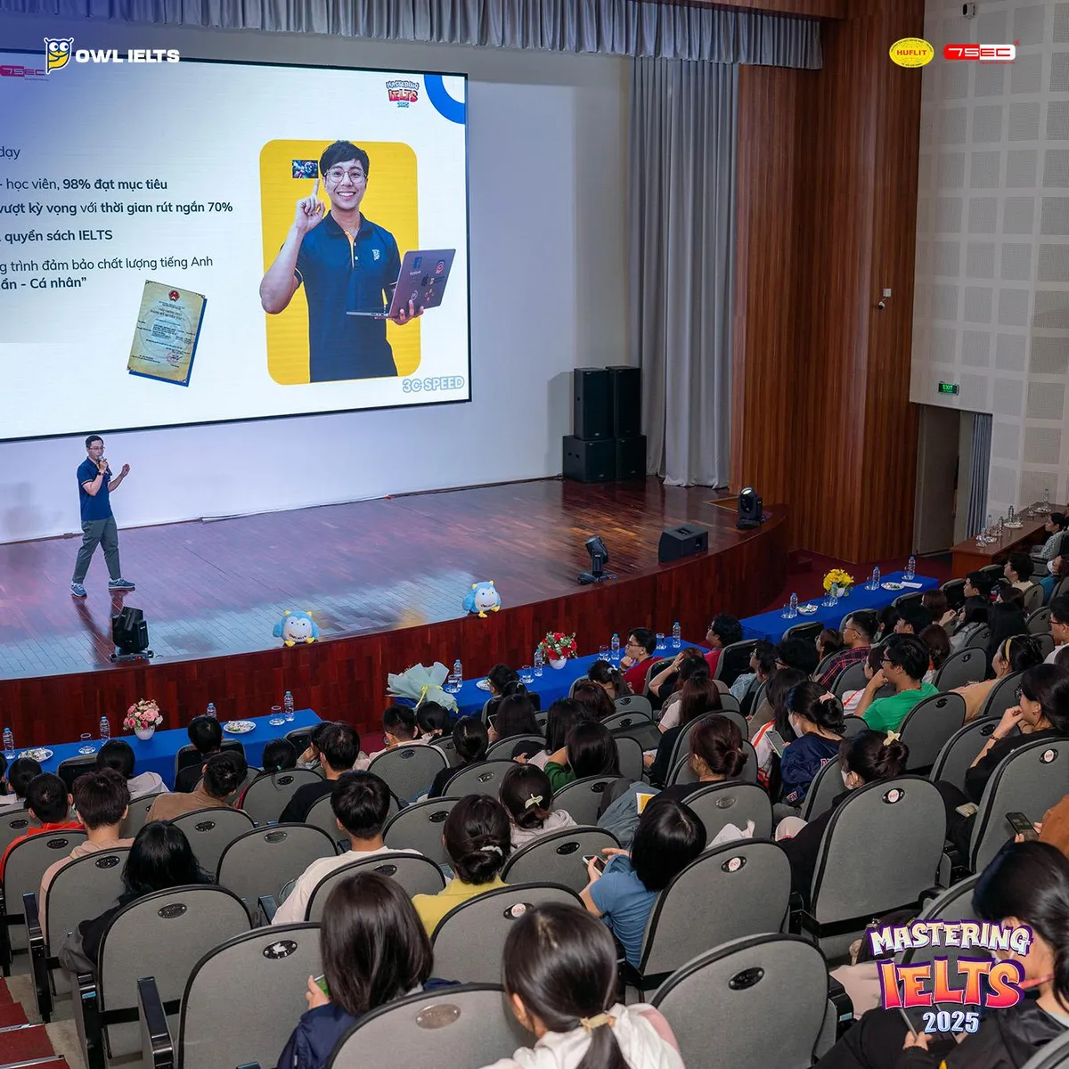 Học IELTS không khó, chỉ là bạn chưa học đúng: Góc nhìn từ Workshop Mastering IELTS tại HUFLIT - Ảnh 2.