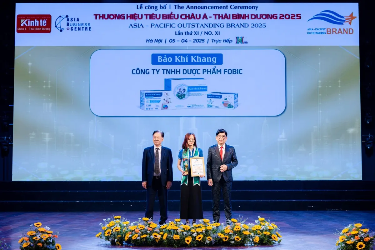 Bảo Khí Khang khẳng định chất lượng, vinh danh “Top 10 Thương hiệu tiêu biểu Châu Á - Thái Bình Dương 2025” - Ảnh 4.