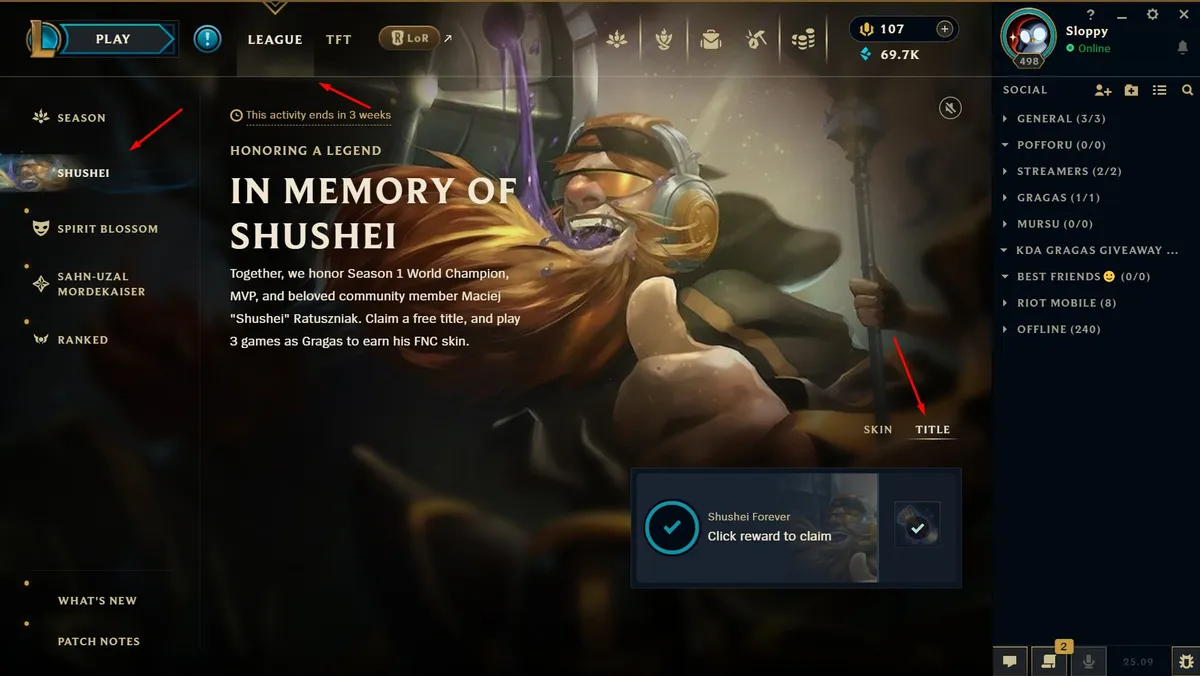 Riot tri ân huyền thoại Shushei - Ảnh 1.