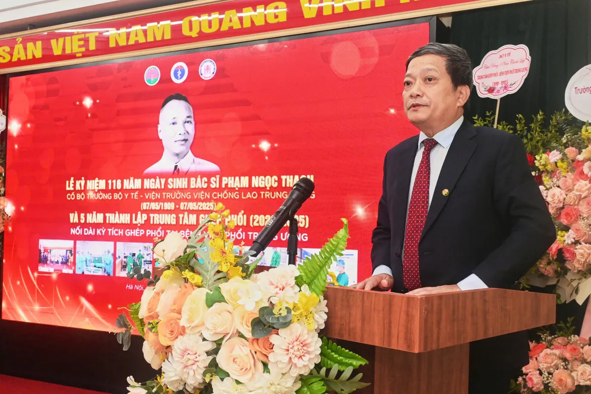 Kỷ niệm 116 năm Ngày sinh bác sĩ Phạm Ngọc Thạch - Ảnh 1.