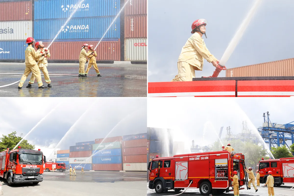 Tân cảng Sài Gòn phát động Tháng Công nhân và Tháng hành động về an toàn,vệ sinh lao động năm 2025 - Ảnh 4.
