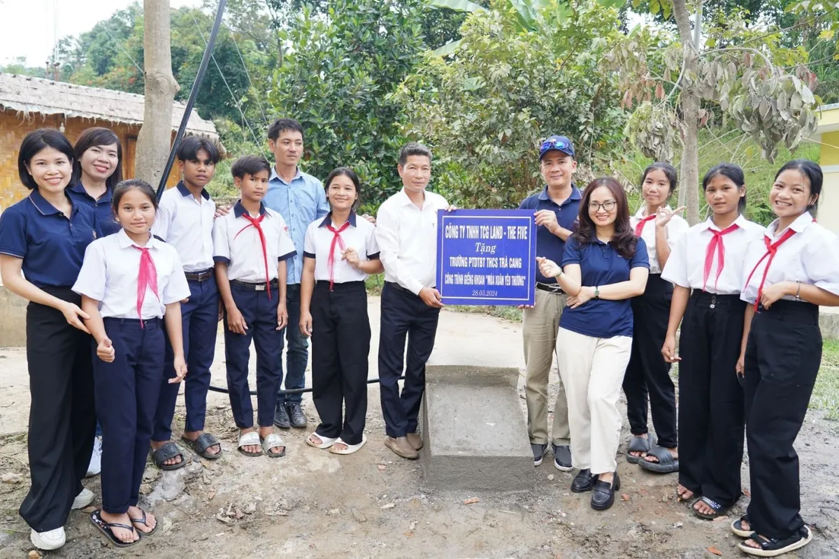 The Five lan tỏa tri thức, chắp cánh ước mơ cho học sinh vùng cao - Ảnh 5.