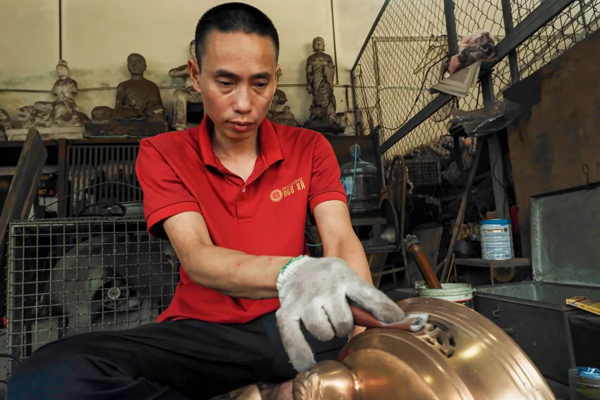 Lửa đồng không tắt nơi làng cổ Ngũ Xã - Ảnh 4.