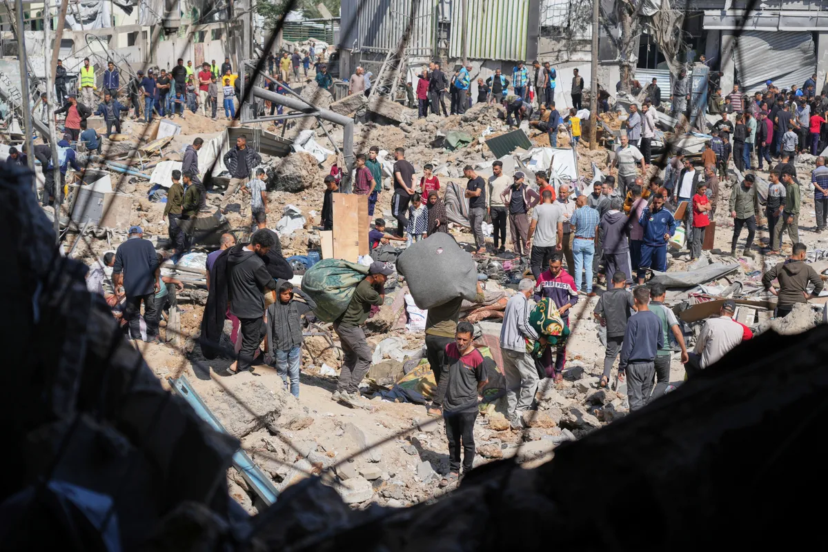 Thảo luận về việc Mỹ đứng đầu chính quyền tạm thời hậu chiến ở Gaza  - Ảnh 1.