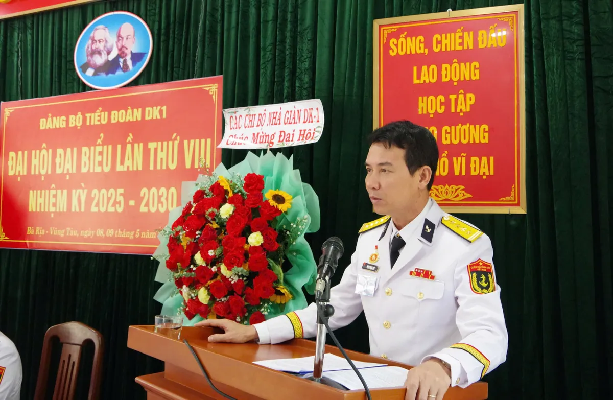 Đảng bộ Tiểu đoàn DK1 xây dựng đơn vị vững mạnh toàn diện mẫu mực, tiêu biểu - Ảnh 1.