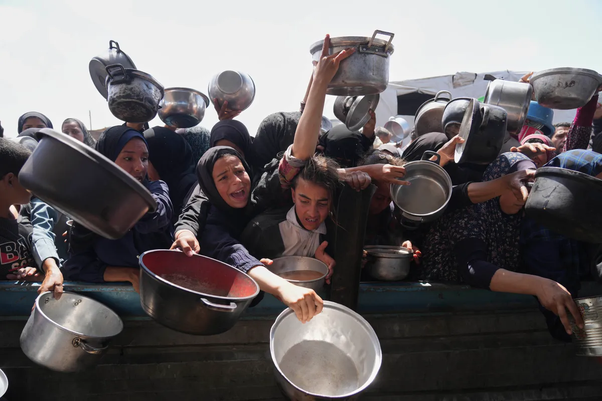 Gaza đối mặt nguy cơ nạn đói trên diện rộng - Ảnh 1.