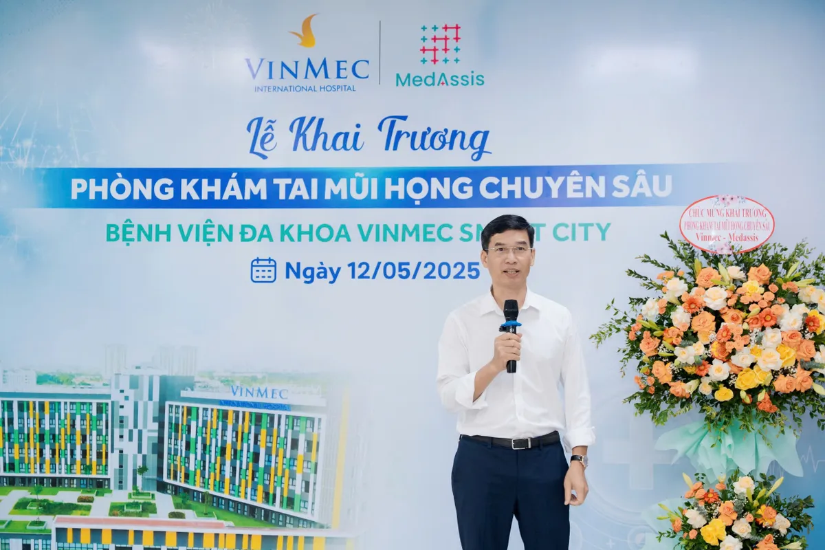 Medassis và Vinmec Smartcity ký kết hợp tác phòng khám Tai Mũi Họng chuyên sâu - Ảnh 2.