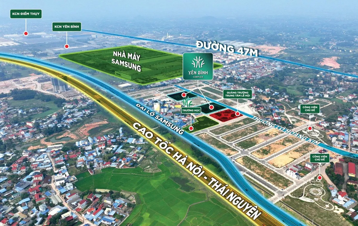 Yên Bình Complex - Căn hộ thương mại tiên phong tại thành phố Phổ Yên - Ảnh 1.