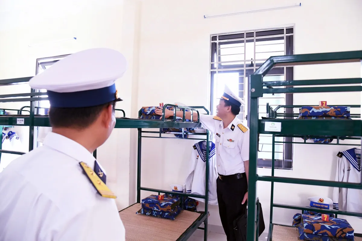 Vùng 2 Hải quân: Đảm bảo tốt cho công tác huấn luyện chiến sĩ mới - Ảnh 4.