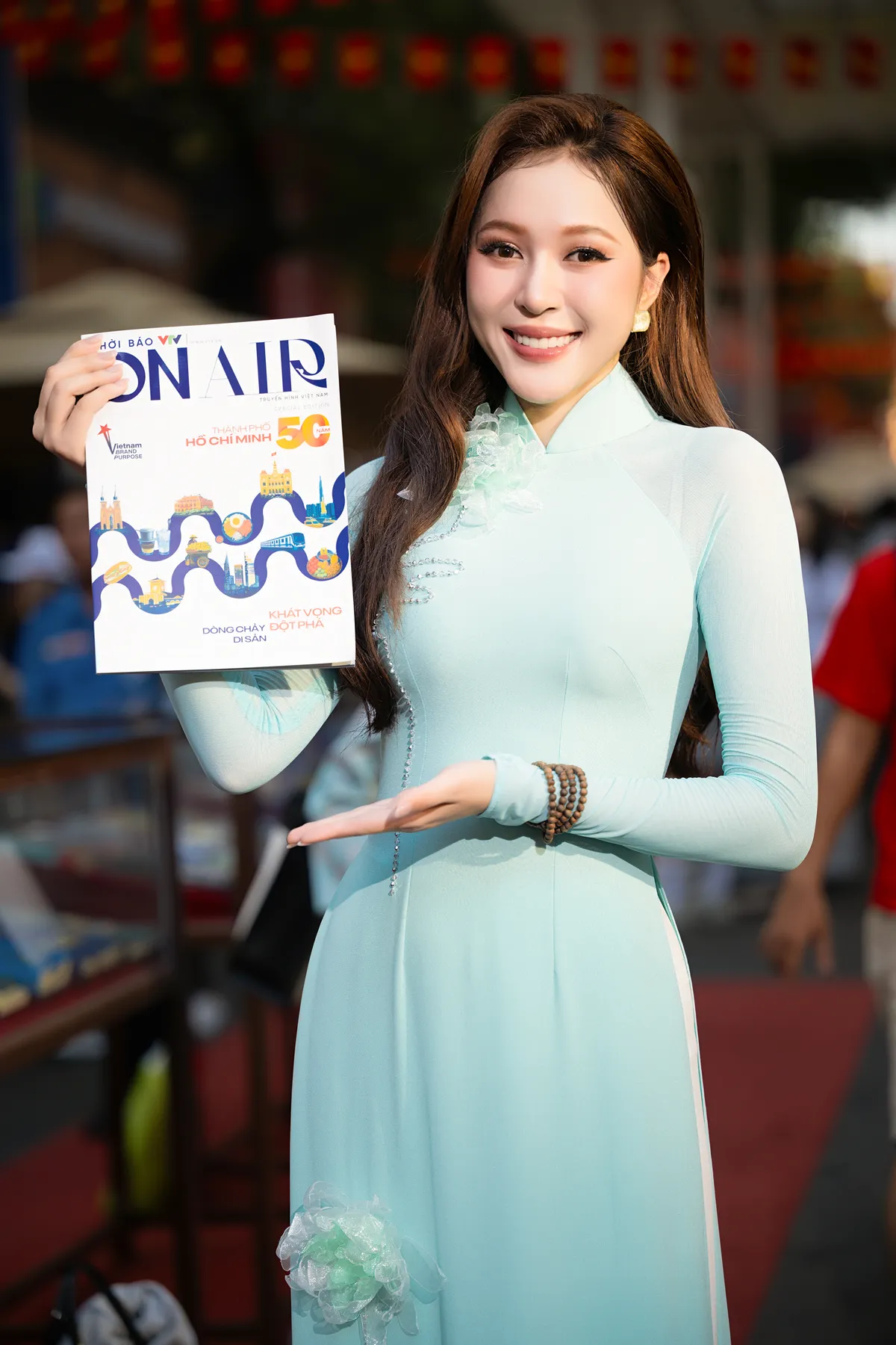 Hoa hậu Kiều Duy tích cực hoạt động cộng đồng trước ngày thi Miss International 2025 - Ảnh 3.