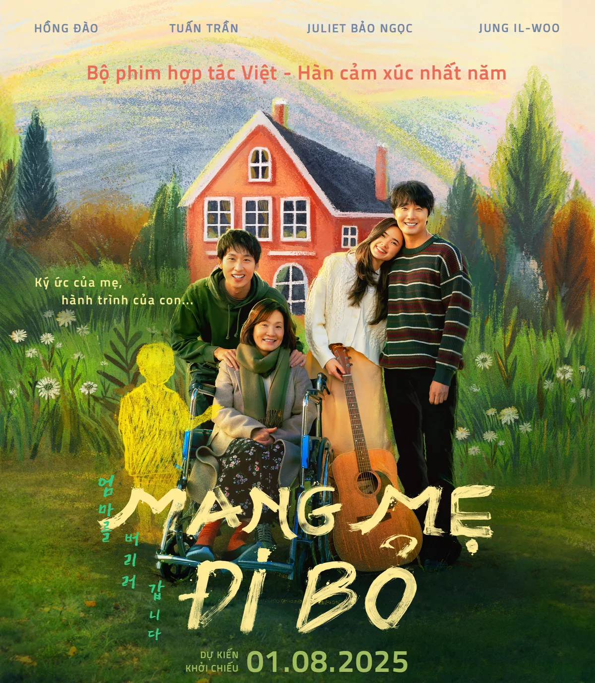 Hồng Đào và Tuấn Trần đóng phim ở Hàn - Ảnh 1.