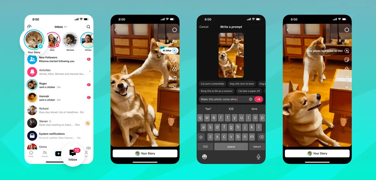 TikTok ra mắt tính năng hô biến ảnh tĩnh thành video - Ảnh 1.