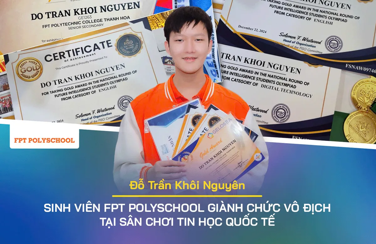 Sinh viên FPT PolySchool: Thông minh - Sáng tạo - Tỏa sáng trên đấu trường quốc tế - Ảnh 3.