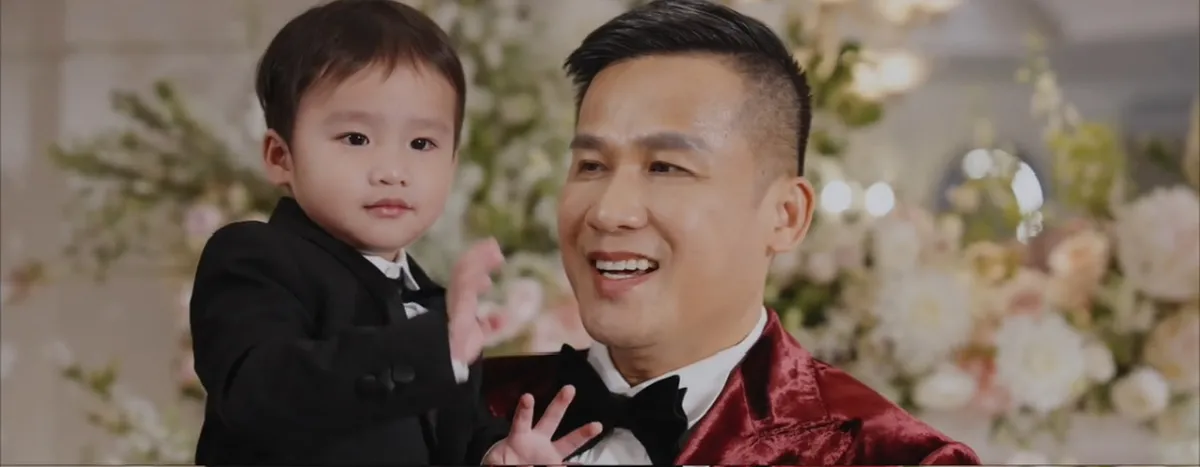 Hồ Quỳnh Hương công khai con trai trong đám cưới - Ảnh 2.