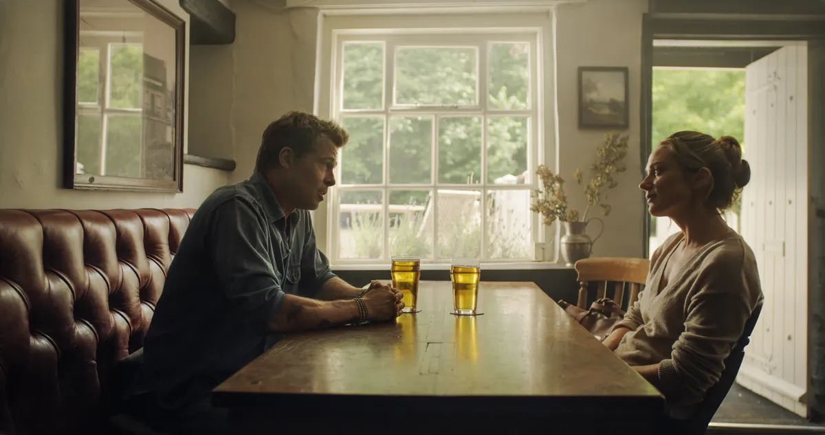 Brad Pitt trở lại với đường đua Công thức 1 - Ảnh 1.