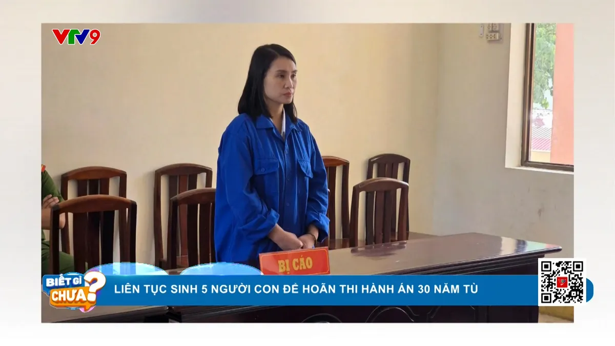 "Chiêu trò" khó tin: Bị cáo sinh liền 5 con để thoát án 30 năm tù? "Chiêu trò" khó tin: Bị cáo sinh liền 5 con để thoát án 30 năm tù?