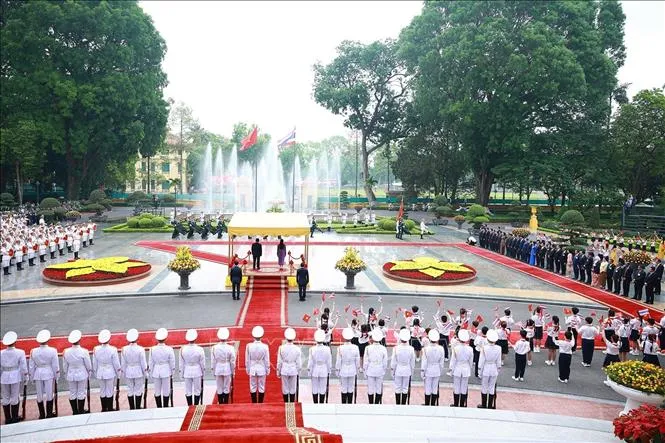 Việt Nam - Th&aacute;i Lan n&acirc;ng cấp quan hệ l&ecirc;n Đối t&aacute;c Chiến lược to&agrave;n diện - Ảnh 1.