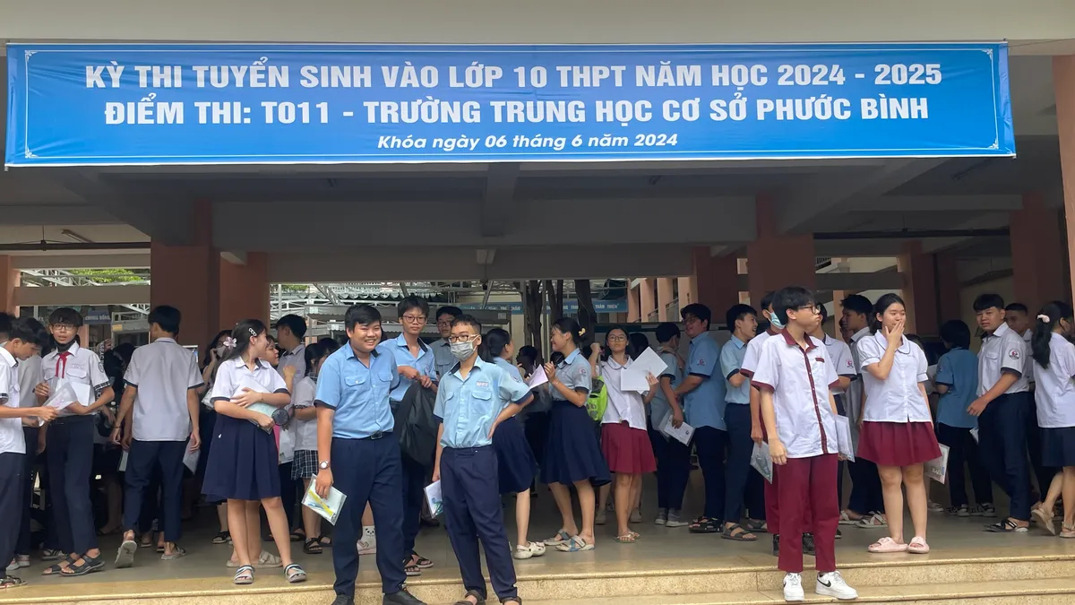Nên hiểu về tỷ lệ chọi trong kỳ thi tuyển sinh vào lớp 10 như thế nào? - Ảnh 1.