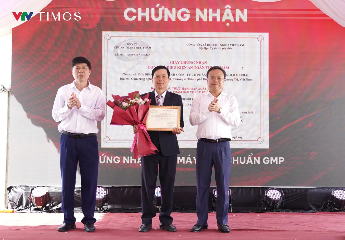 Nhà máy Dược Liệu Gold Herbal hướng đến sức khỏe cộng đồng - Ảnh 1. Nhà máy Dược Liệu Gold Herbal hướng đến sức khỏe cộng đồng - Ảnh 1.