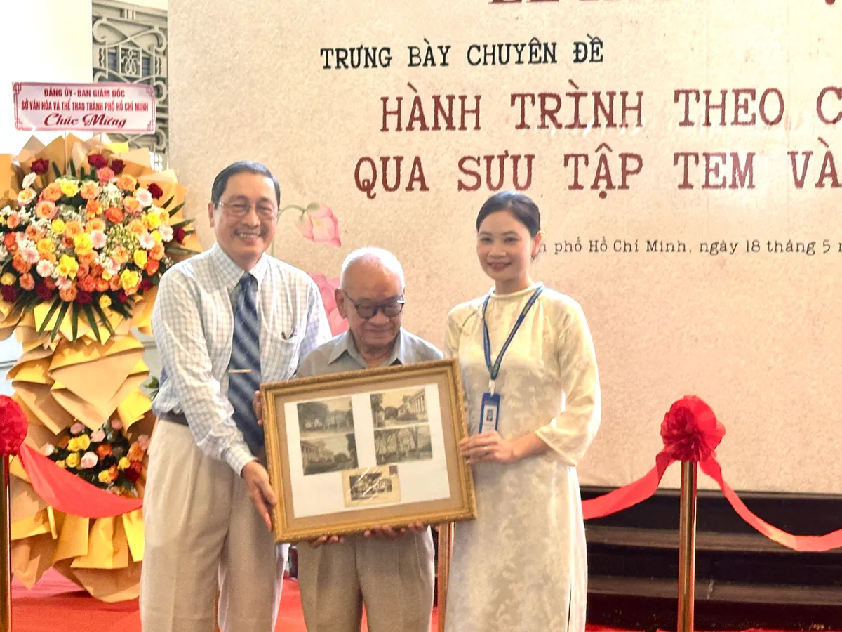 Hành trình theo chân Bác qua những con tem - Ảnh 2.