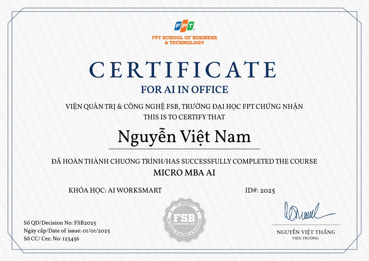 “Mỗi người đi làm phải biết dùng AI” – Sứ mệnh phổ cập AI toàn dân từ FPT - Ảnh 4.